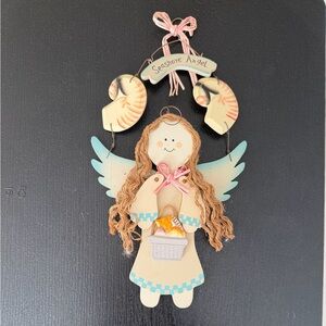 VTG 1996 Seashore Angel Wall Hanging